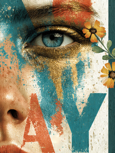 Artes digitais intitulada "A Hyperrealistic Po…" por Lyubov Popova, Obras de arte originais, Imagem gerada por IA