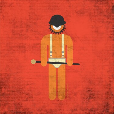 "my fellow droogs rem" başlıklı Dijital Sanat Ojolo tarafından, Orijinal sanat, Dijital Resim