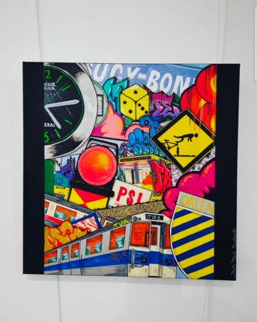 ""New York"" başlıklı Tablo Tr1 Tr1 Quotidi1 tarafından, Orijinal sanat, Akrilik