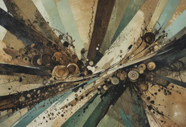 Arts numériques intitulée "В природных оттенках" par Natalya Rozhkova, Œuvre d'art originale, Image générée par l'IA