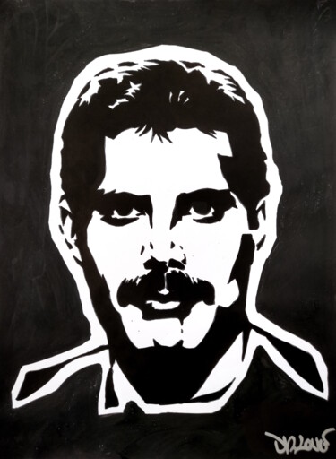 Schilderij getiteld "Love of my life" door Dr. Love, Origineel Kunstwerk, Acryl