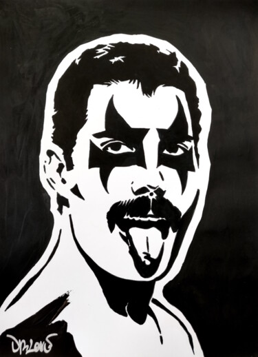 Schilderij getiteld "A kind of magic" door Dr. Love, Origineel Kunstwerk, Acryl