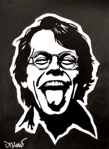 Картина под названием "Mister IT" - Dr. Love, Подлинное произведение искусства, Акрил