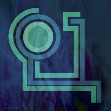 Digital Arts titled "nada visual vi-gita…" by Ojolo, Original Artwork, Digital Painting