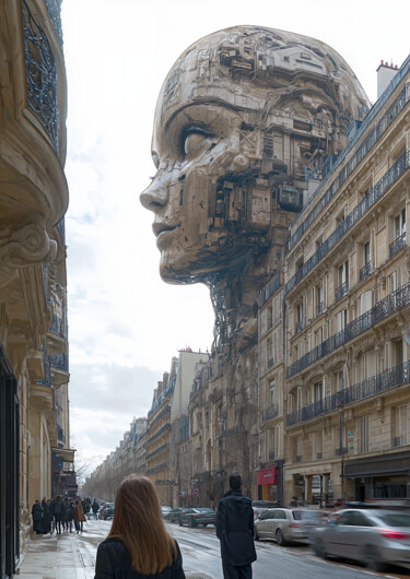 Digital Arts titled "Paris - concept" by Thomas Thomopoulos, Original Artwork, AI generated image