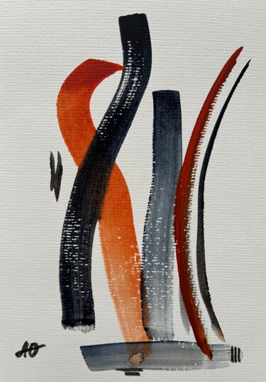 "Гибкость бытия" başlıklı Tablo Юлия Антонюк tarafından, Orijinal sanat, Suluboya