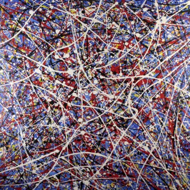 "Movements in Blue" başlıklı Tablo Alessandro Butera tarafından, Orijinal sanat, Akrilik