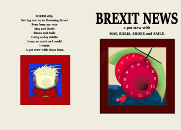 "BREXIT NEWS" başlıklı Dijital Sanat Phillip Reese tarafından, Orijinal sanat, 2D Dijital Çalışma