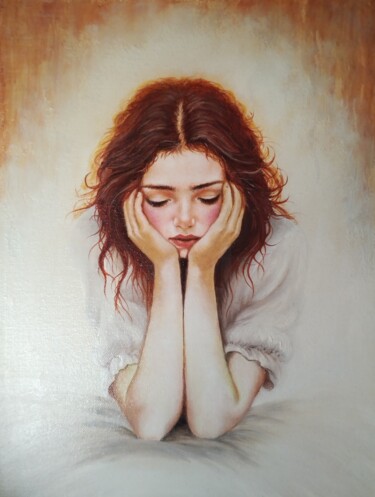 Pintura titulada "Innocenza" por Artesam, Obra de arte original, Oleo Montado en Bastidor de camilla de madera