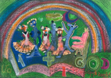 Рисунок под названием "1+G Pastels II" - Ivan Tverdun, Подлинное произведение искусства, Пастель