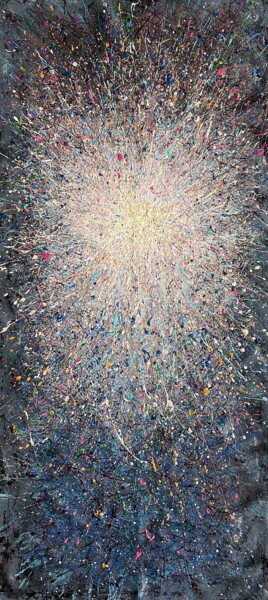 绘画 标题为“Energy Within - Lar…” 由Nadiia Antoniuk, 原创艺术品, 丙烯