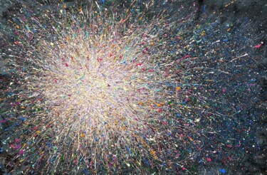 Malerei mit dem Titel "You Are the Sun Ins…" von Nadiia Antoniuk, Original-Kunstwerk, Acryl