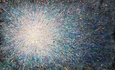 "Oceanic Awakening -…" başlıklı Tablo Nadiia Antoniuk tarafından, Orijinal sanat, Akrilik