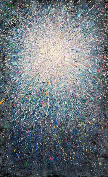 "Oceanic Awakening -…" başlıklı Tablo Nadiia Antoniuk tarafından, Orijinal sanat, Akrilik