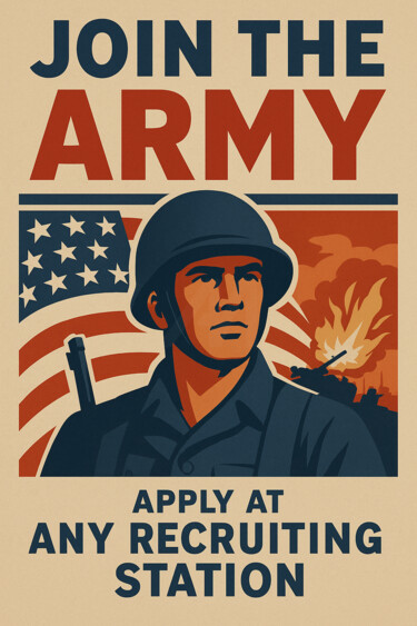 Digitale Kunst mit dem Titel "Answer the Call" von Peter Homuth, Original-Kunstwerk, KI-generiertes Bild