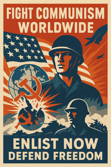 Digitale Kunst mit dem Titel "Guardians of Freedom" von Peter Homuth, Original-Kunstwerk, KI-generiertes Bild