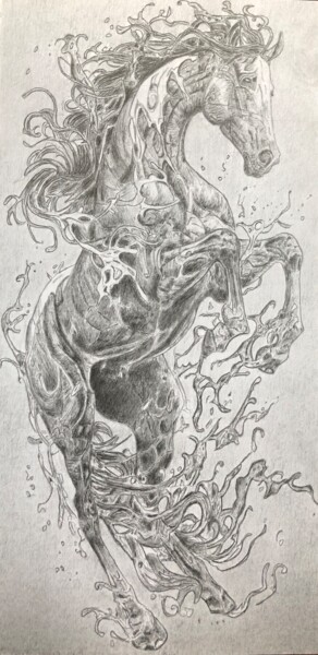 "Por Siempre Indomab…" başlıklı Resim Alexis Didier tarafından, Orijinal sanat, Grafit