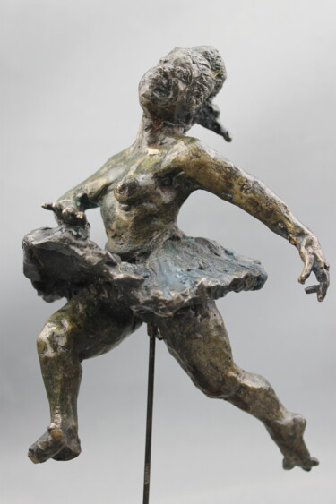 "grâce et grabuge" başlıklı Heykel Audrey Fléchet tarafından, Orijinal sanat, Bronz