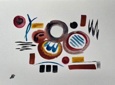 "Соприкосновение" başlıklı Tablo Юлия Антонюк tarafından, Orijinal sanat, Suluboya