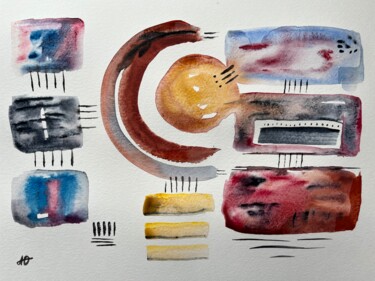 "Система демонстраци…" başlıklı Tablo Юлия Антонюк tarafından, Orijinal sanat, Suluboya