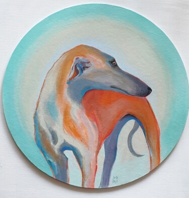 "Don't look back" başlıklı Tablo Ksenia June tarafından, Orijinal sanat, Akrilik