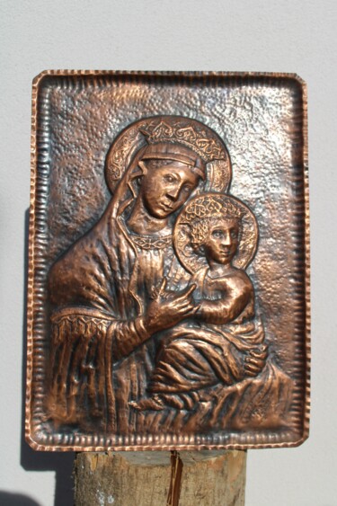 Printmaking titled "Handmade Copper Emb…" by Martino Sonvico, Original Artwork, Engraving