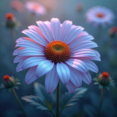 Цифровое искусство под названием "Daisy" - Alexandra Corina Irimia, Подлинное произведение искусства, Изображение, сгенериро…