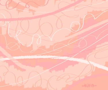 "Simple Pastel Peach…" başlıklı Dijital Sanat Vafa Majidli tarafından, Orijinal sanat, Dijital Resim