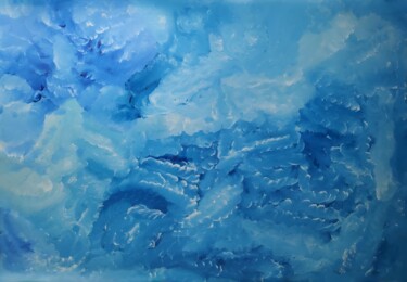 Ζωγραφική με τίτλο "The Breath of Cloud…" από Vafa Majidli, Αυθεντικά έργα τέχνης, Ακρυλικό