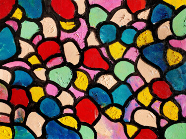 Pop Mosaic Abstract