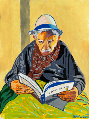 "Le vieil homme et l…" başlıklı Tablo Pascal Poutchnine tarafından, Orijinal sanat, Akrilik Diğer sert panel üzerine monte e…