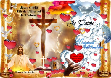 Цифровое искусство под названием "Le plus grand don c…" - Marie Fabiola Bertil, Подлинное произведение искусства, Цифровая ф…