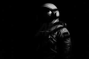 "Lone Voyager in the…" başlıklı Dijital Sanat Peter Homuth tarafından, Orijinal sanat, AI tarafından oluşturulan görüntü