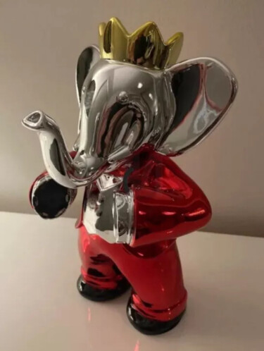 "Babolex Victory" başlıklı Heykel Vincent Faudemer tarafından, Orijinal sanat, Metaller