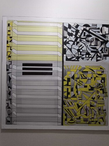 Ζωγραφική με τίτλο "Soleil Couchant" από Christian Vernier, Αυθεντικά έργα τέχνης, Λάδι