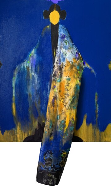 Peinture intitulée "Post-Alienation in…" par Incognito, Œuvre d'art originale, Acrylique Monté sur Châssis en bois