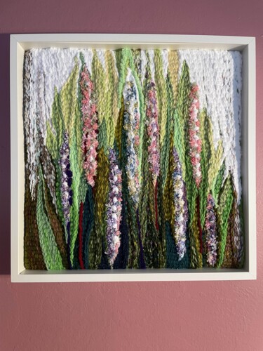 "Honey Smell of Flow…" başlıklı Tekstil Sanatı Raisa Kaznacheyeva tarafından, Orijinal sanat, Kavaviçe Ahşap Sedye çerçevesi…