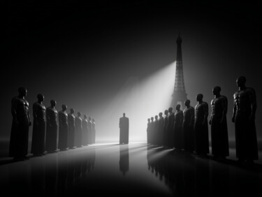 Digitale Kunst mit dem Titel "Imperator" von Thomas Thomopoulos, Original-Kunstwerk, KI-generiertes Bild