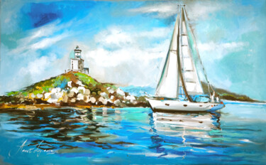 "Large textured oil…" başlıklı Tablo Annet Loginova tarafından, Orijinal sanat, Petrol