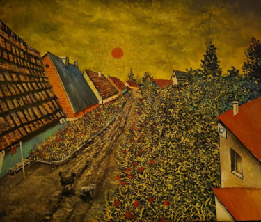 "DATE ON A COUNTRY R…" başlıklı Tablo Arkadi Sevumyan tarafından, Orijinal sanat, Petrol