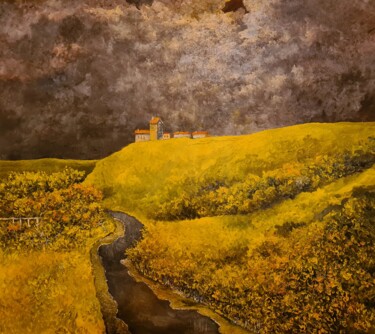 Ζωγραφική με τίτλο "MOONLIGHT" από Arkadi Sevumyan, Αυθεντικά έργα τέχνης, Λάδι