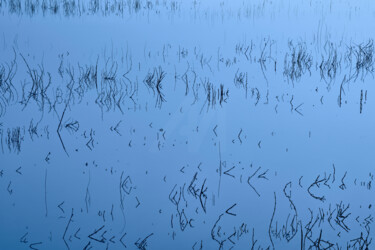 Fotografie mit dem Titel "CUTS-Blue message" von Olivier Cuvelette, Original-Kunstwerk, Digitale Fotografie