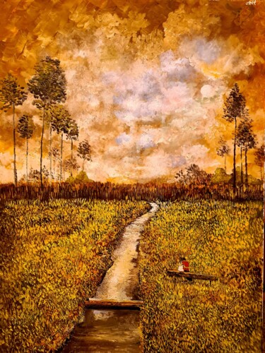 Malerei mit dem Titel "MORNING 22/06/1941" von Arkadi Sevumyan, Original-Kunstwerk, Öl