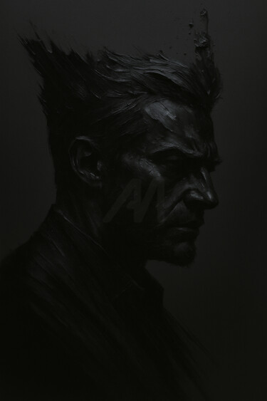 Arts numériques intitulée "Silent Core" par Ds 26, Œuvre d'art originale, Peinture numérique