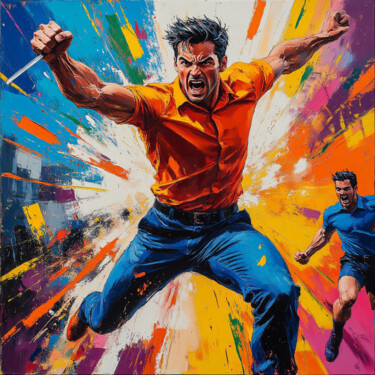 "MDV in Paris" başlıklı Dijital Sanat Enes Furkan Sürül tarafından, Orijinal sanat, AI tarafından oluşturulan görüntü