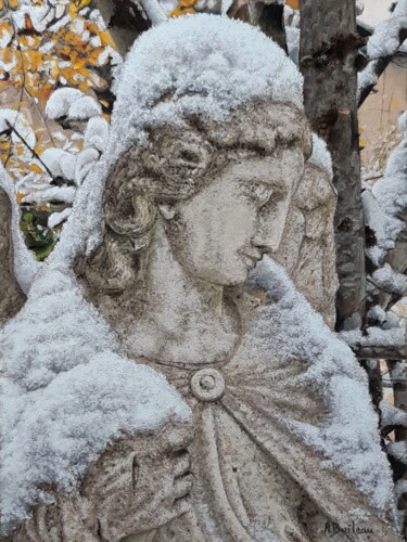 "Méditation" başlıklı Resim Alexis Boileau tarafından, Orijinal sanat, Pastel Karton üzerine monte edilmiş