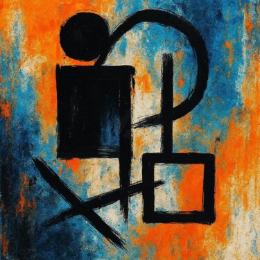 Arts numériques intitulée "GRUNGE-MODULOK 006" par Karavix, Œuvre d'art originale, Image générée par l'IA