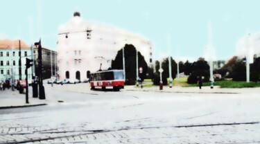 Fotografie mit dem Titel "Wien, nur Wien 02" von Rea Schenk, Original-Kunstwerk, Analog Fotografie