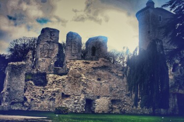 Photographie intitulée "Château Vendôme" par Patma, Œuvre d'art originale, Photographie manipulée