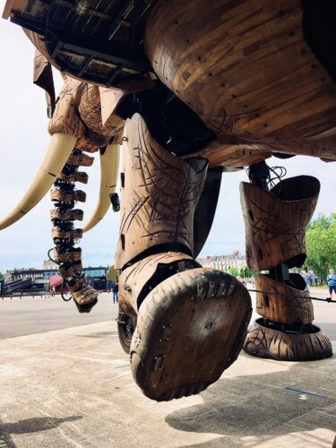 Photographie intitulée "Les Machines" par Patma, Œuvre d'art originale, Photographie numérique